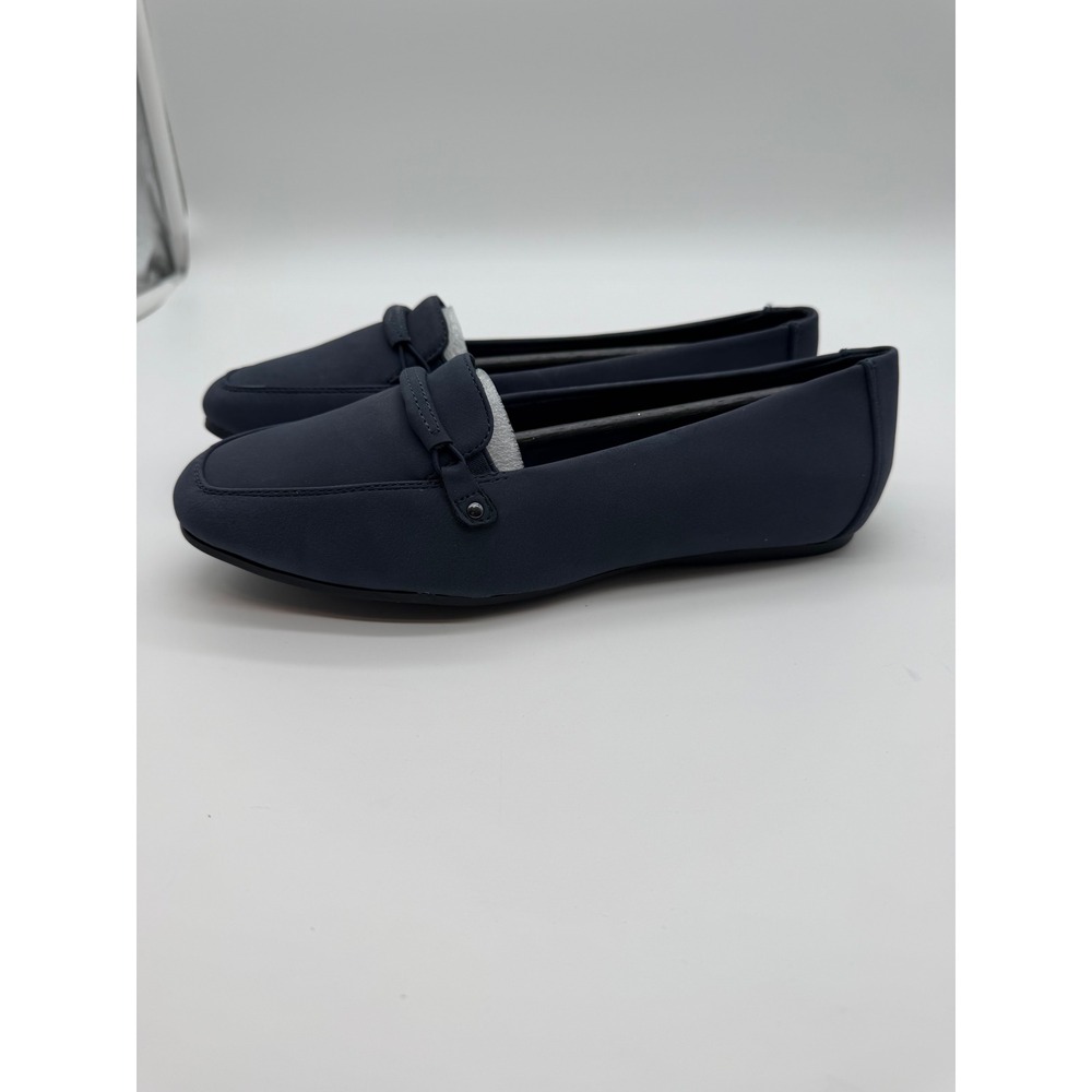 Easy Street Catsha Navy Blue Loafers Womens 6.5 N Slip On Flats